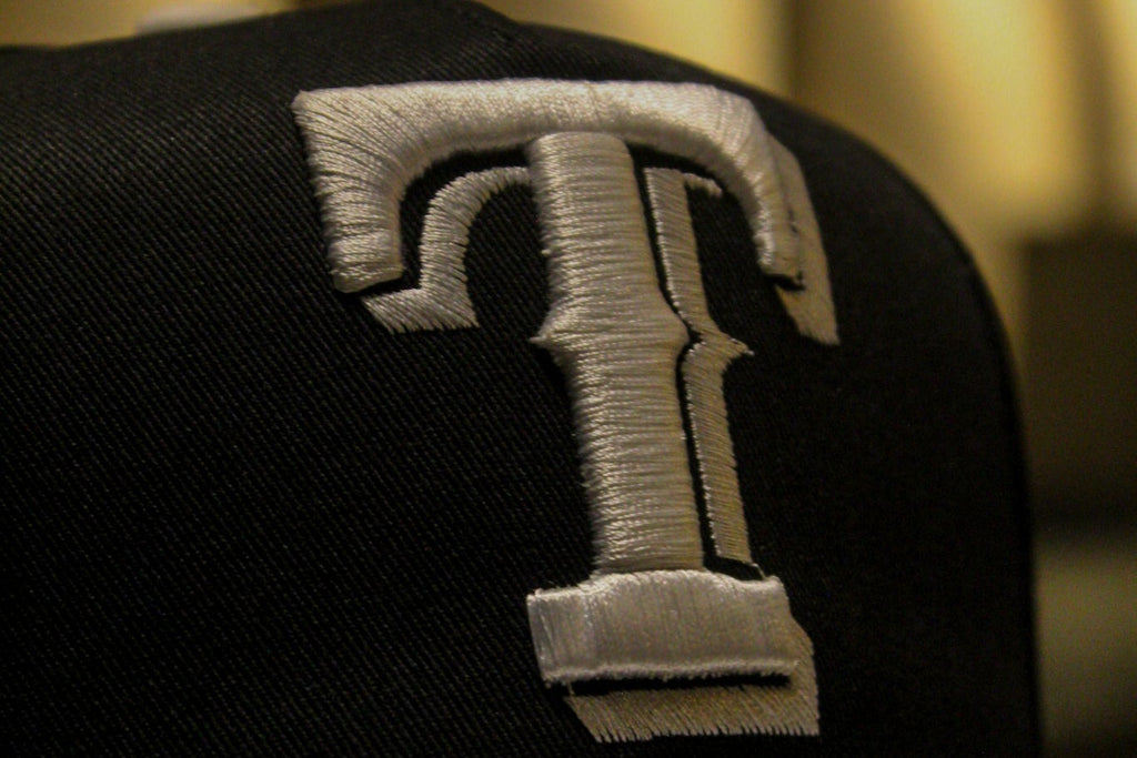 Texas Rangers Fanatics gorra snapback negra