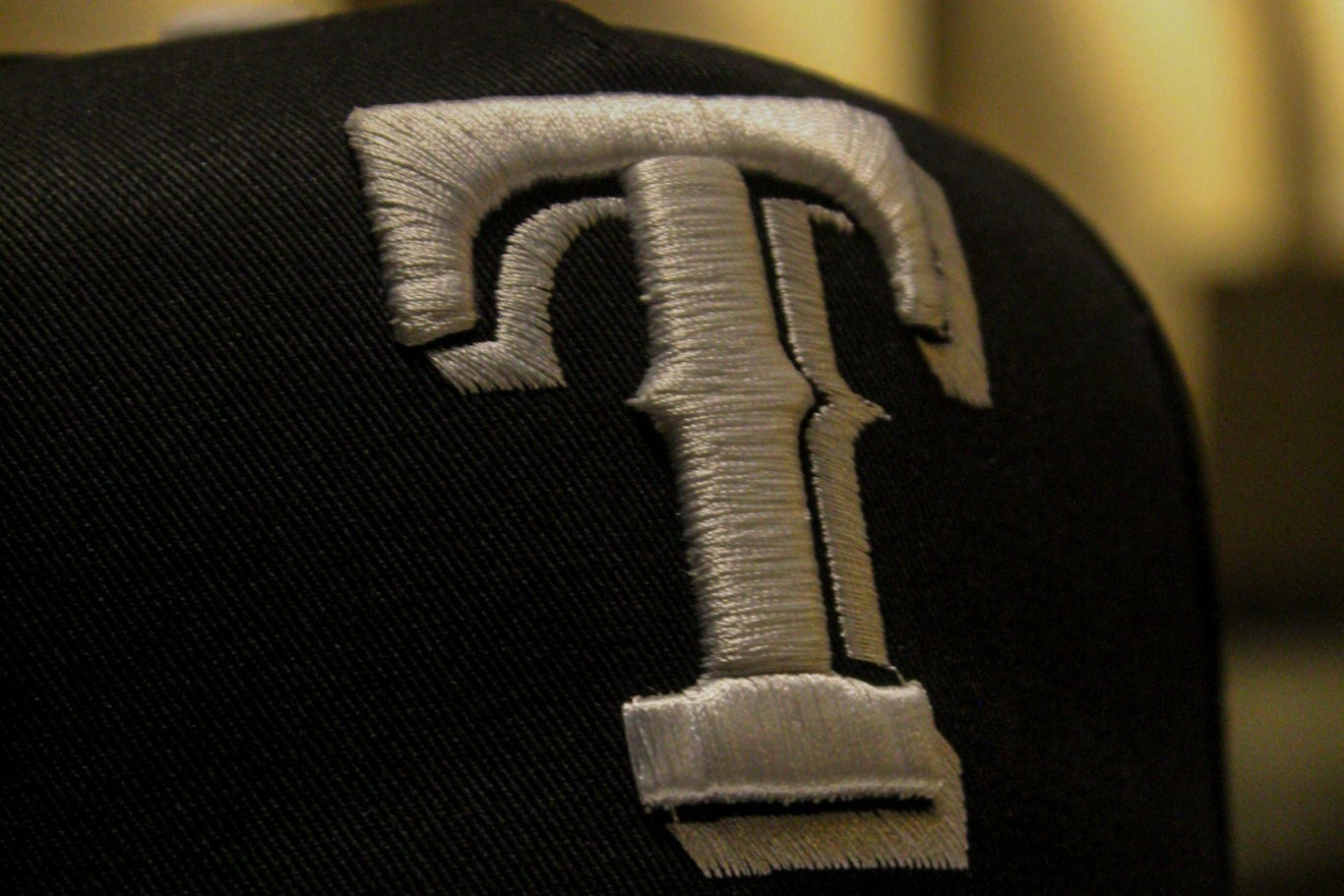 Texas Rangers Fanatics gorra snapback negra