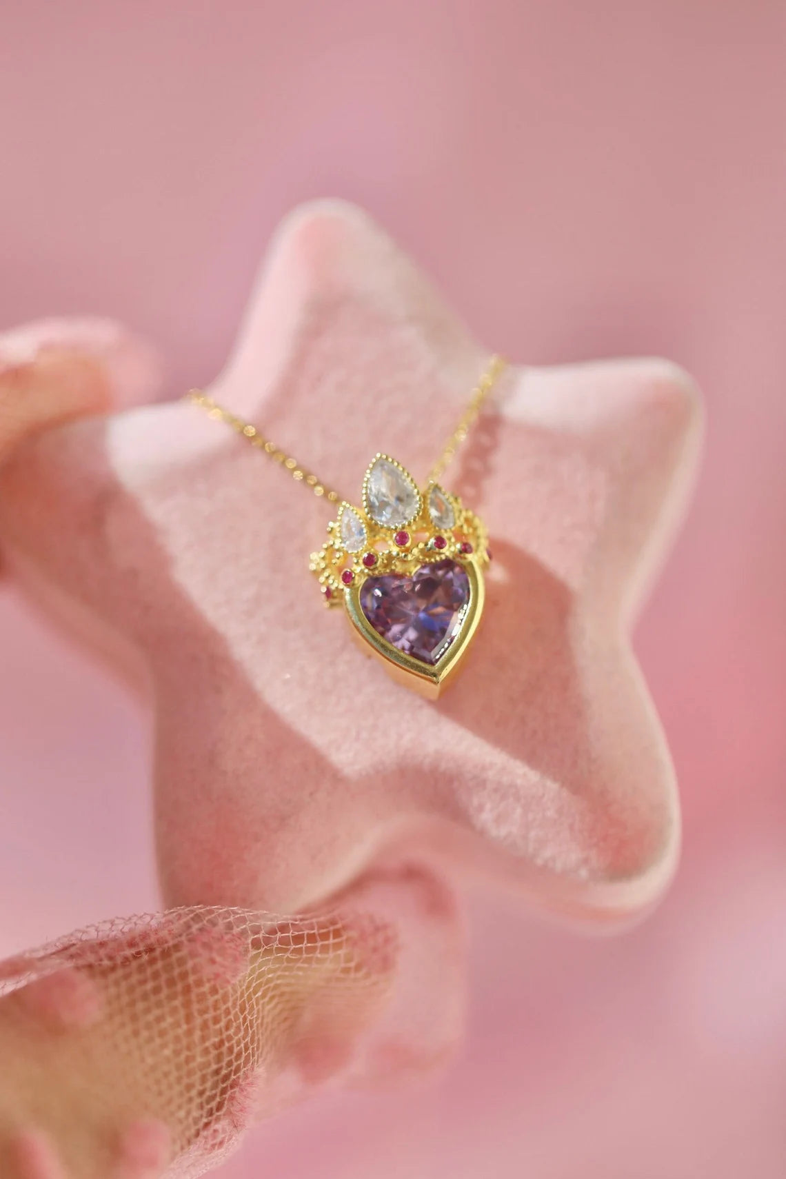 Collar De Corazon Rapunzel