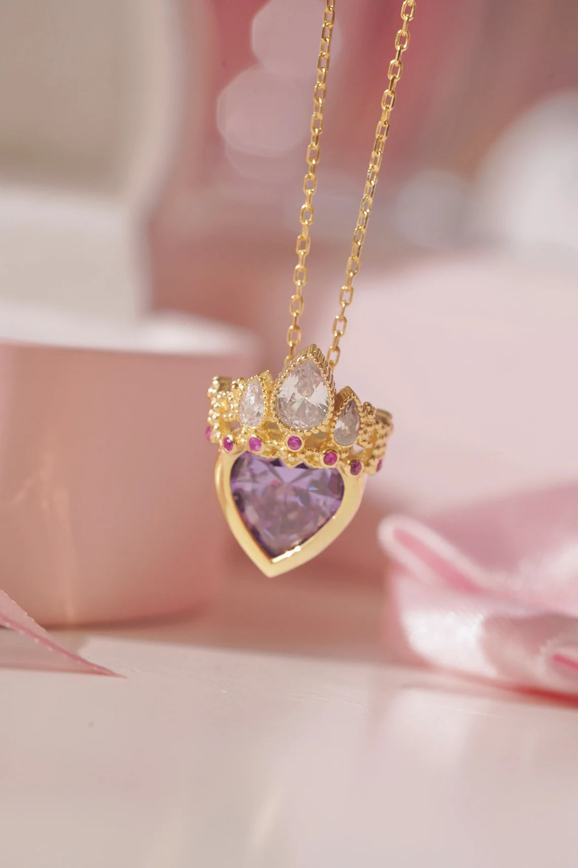 Collar De Corazon Rapunzel